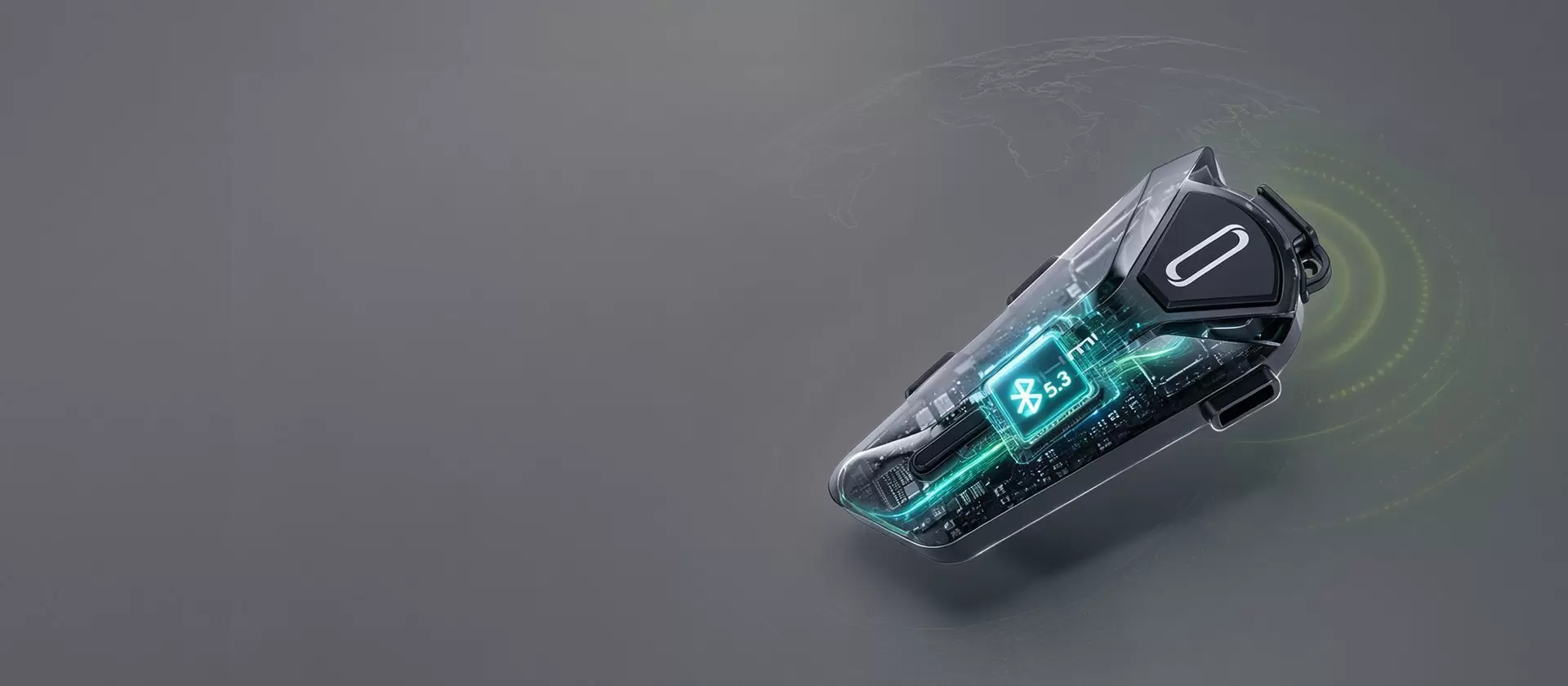 Smart Motorcycle Helmet Bluetooth Headset