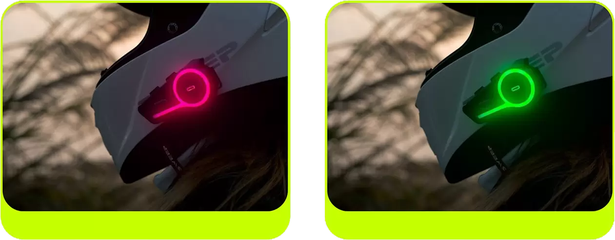 Motorcycle Smart Helmet Bluetooth Headset