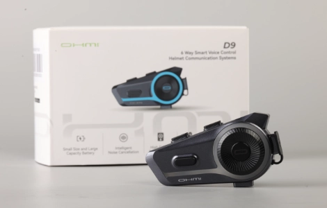OHMIEX D9 Smart Helmet Bluetooth Headset